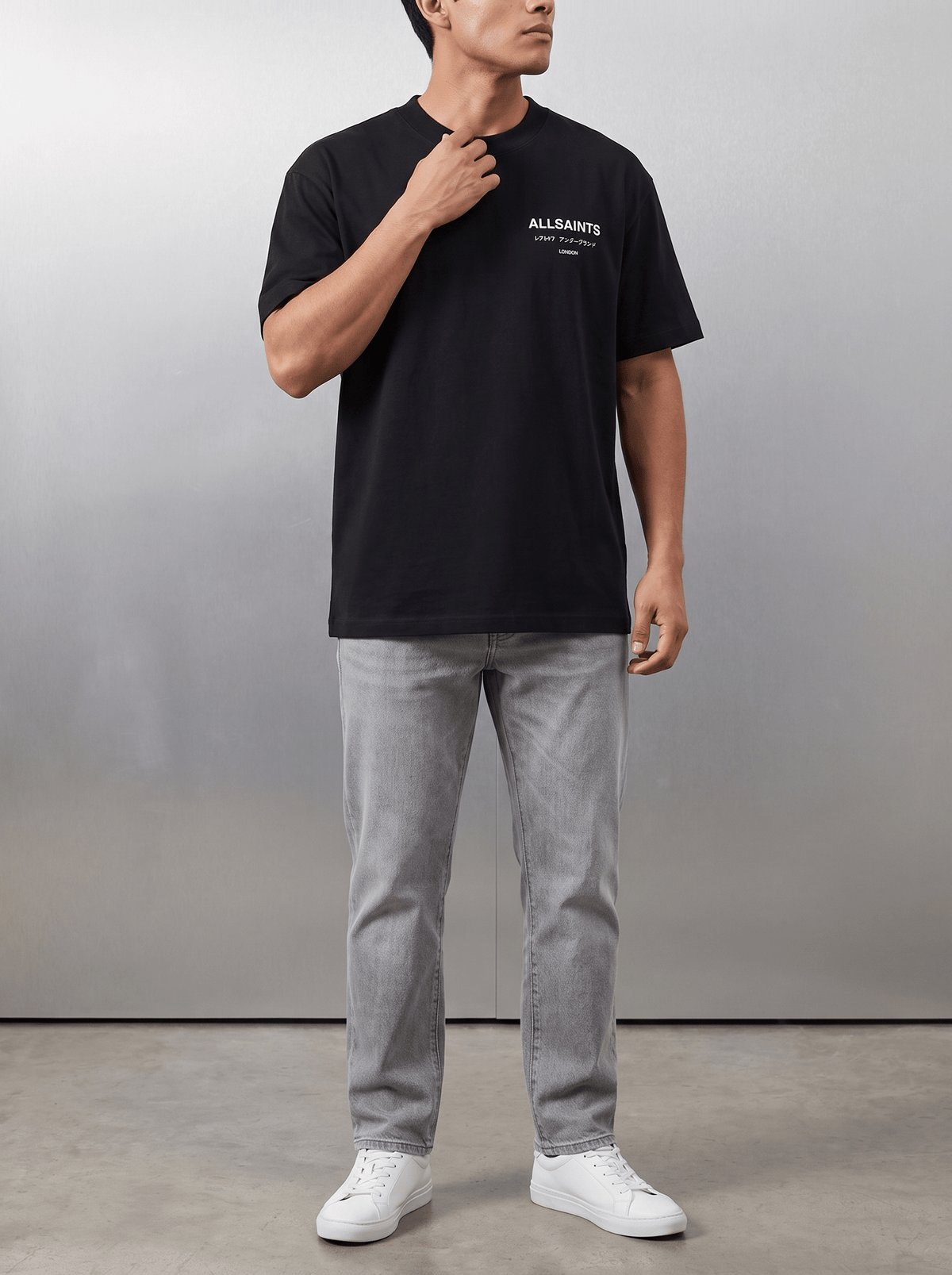 Playera AllSaints - Boxroom