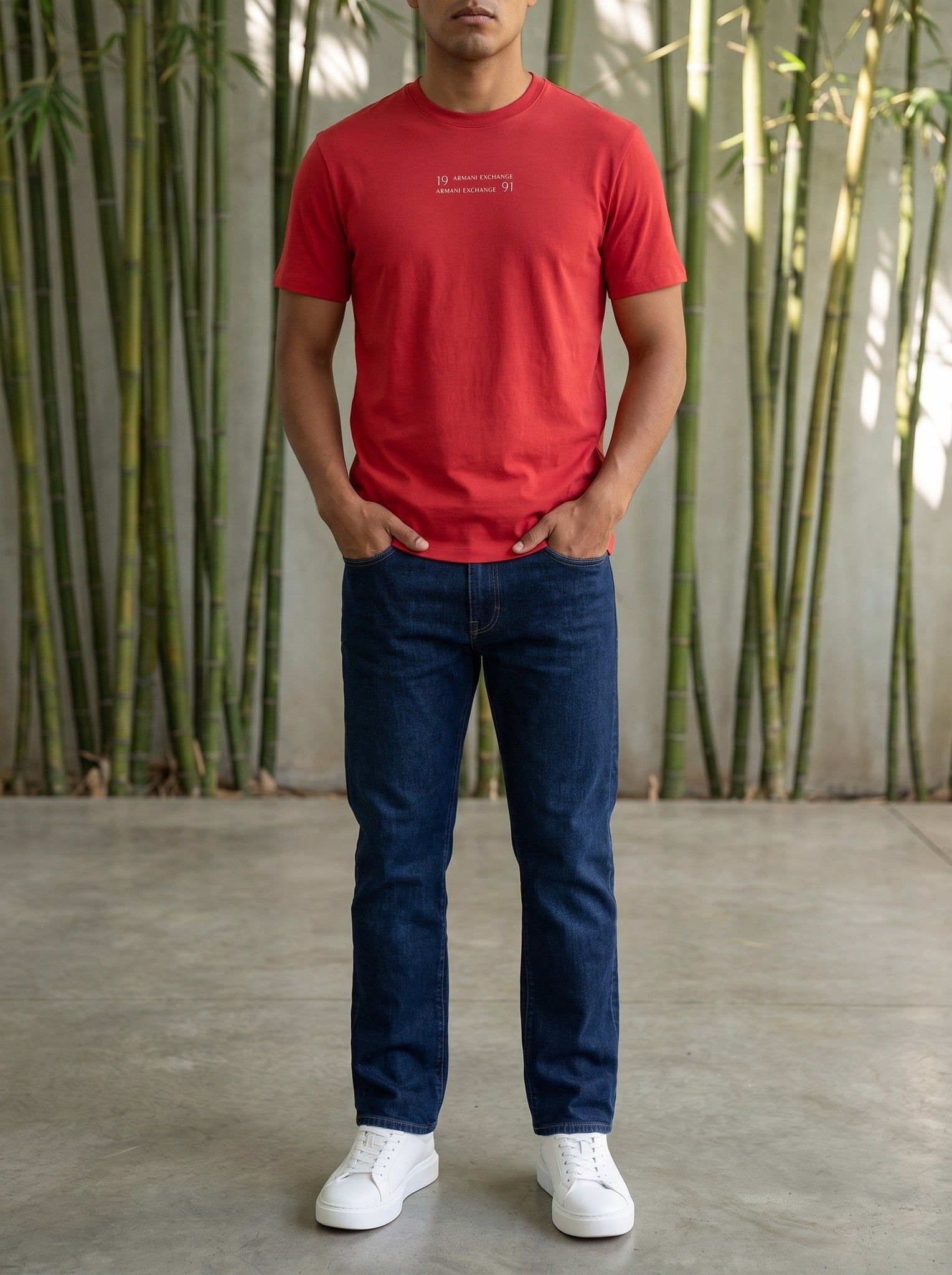 Playera de cuello redondo Armani Exchange - Boxroom