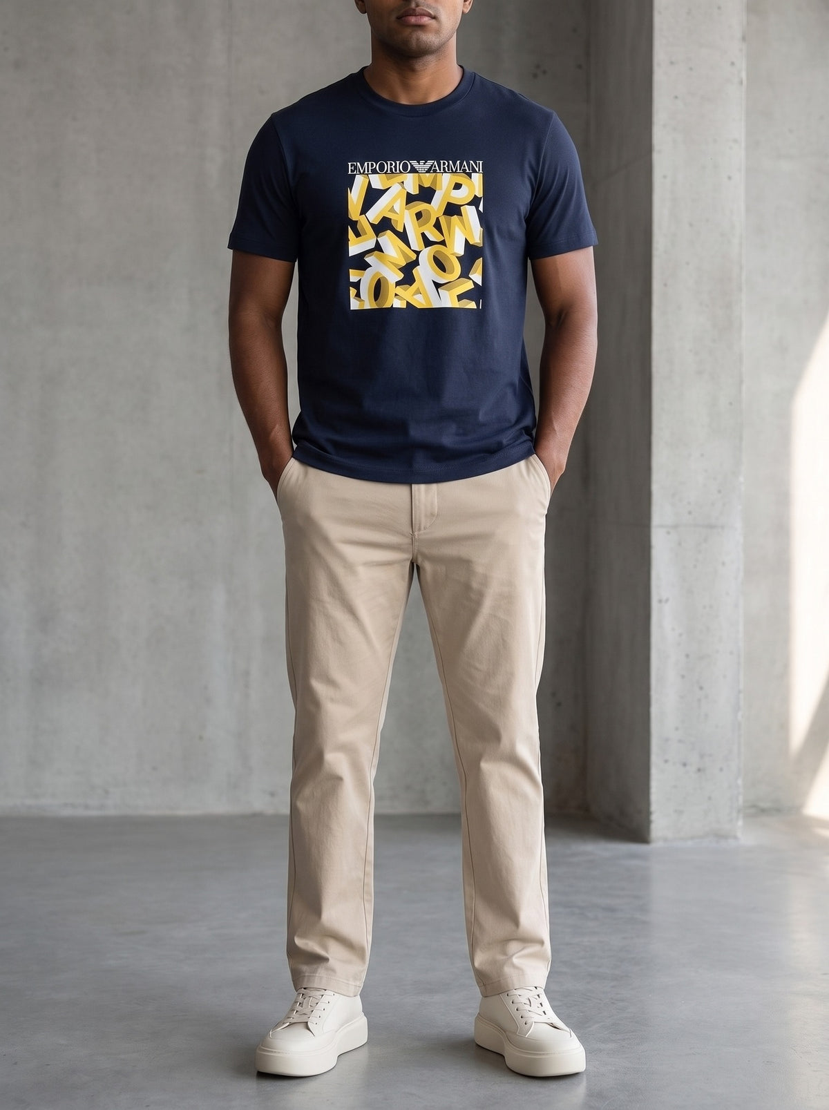 PLayera de cuello redondo Emporio Armani - Boxroom