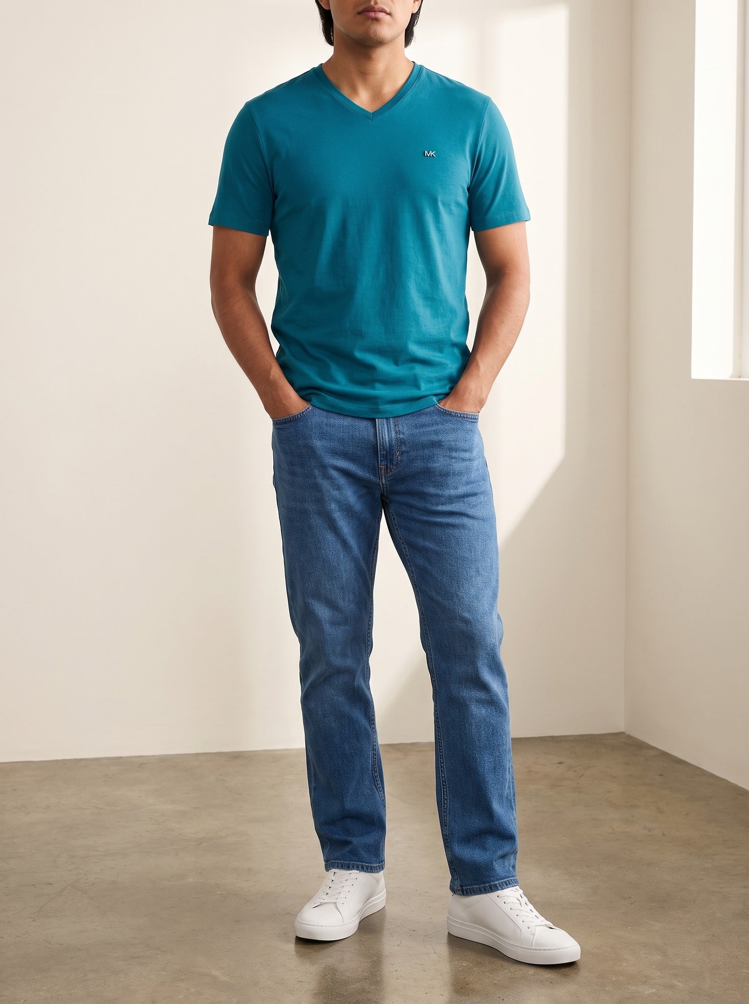 Playera de cuello V Michael Kors - Boxroom