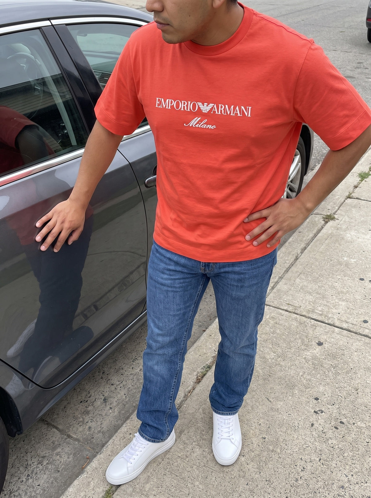 Emporio Armani T-Shirt Red - Boxroom