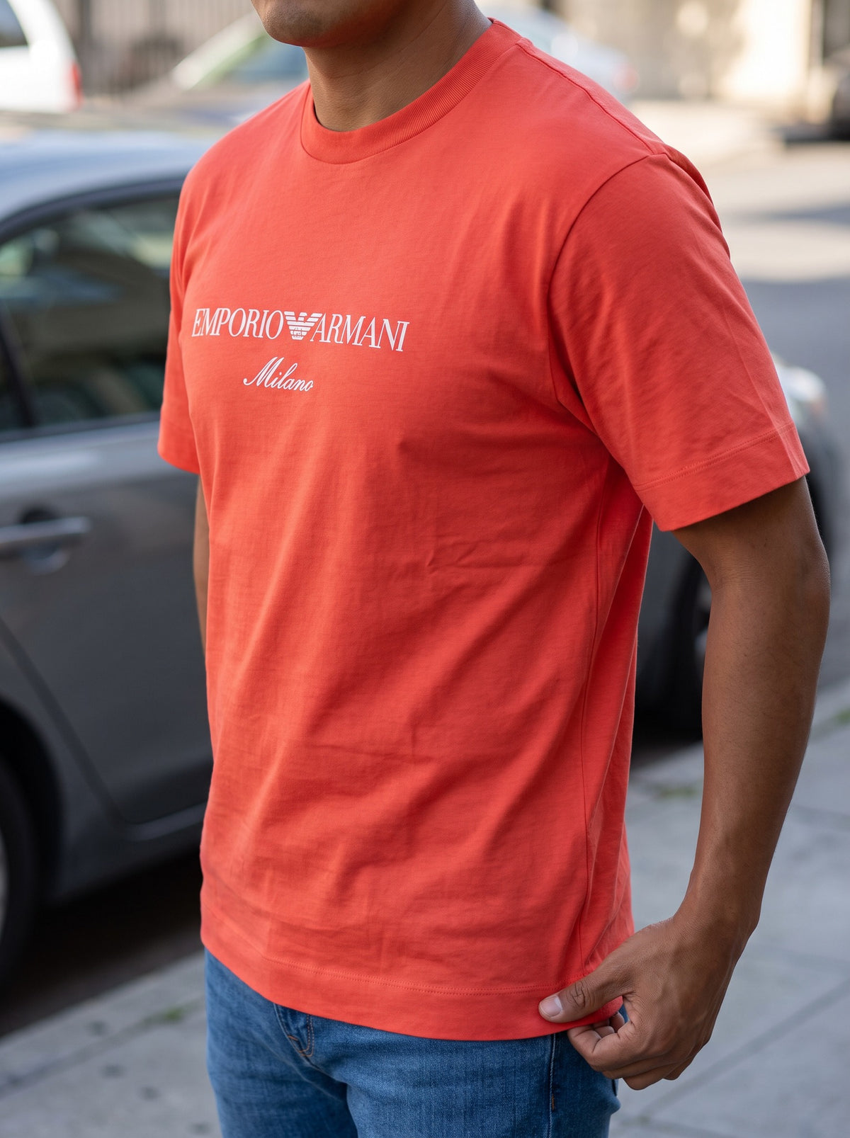 Emporio Armani T-Shirt Red - Boxroom