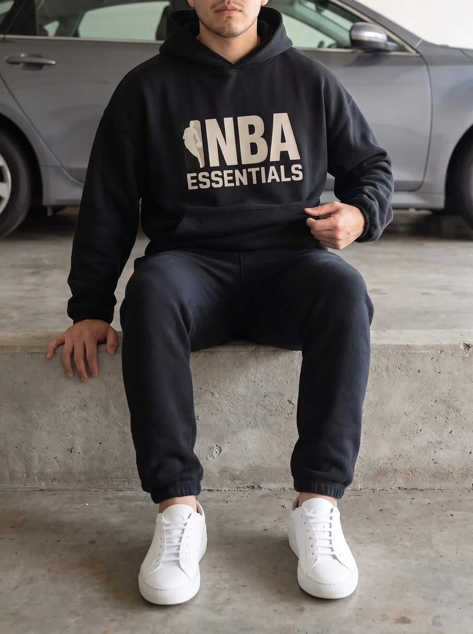 NBA Essentials Hoodie - Black - Boxroom