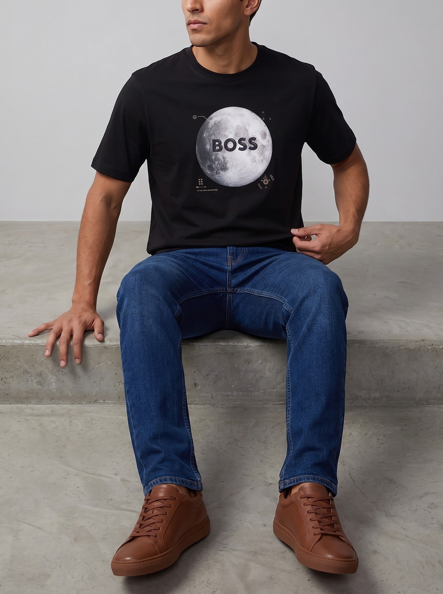 PLAYERA BOSS MOON - Boxroom