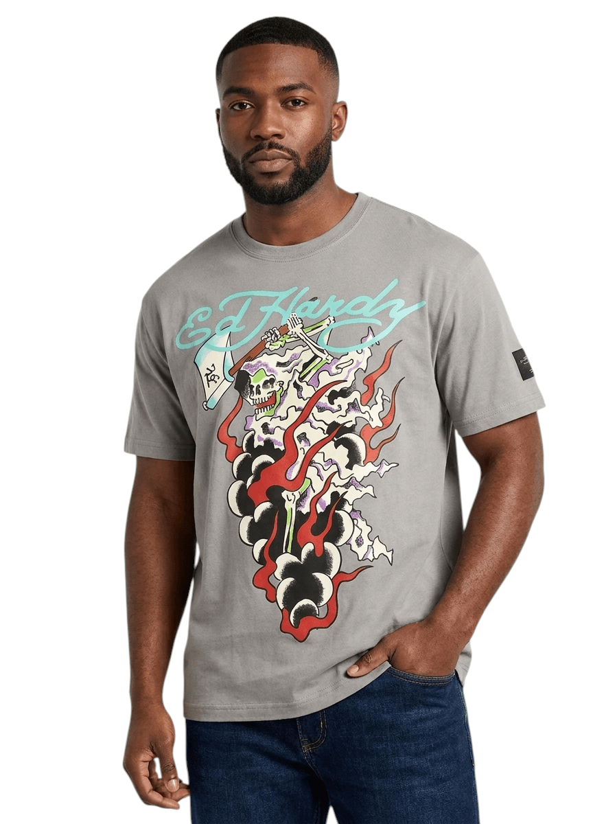 Playera de cuello redondo Ed Hardy - Boxroom