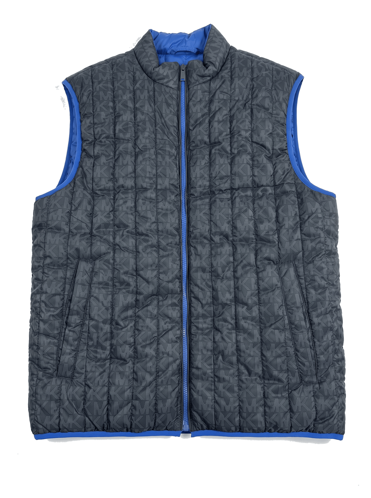 Chaleco Michael Kors doble vista (azul / gris) - Boxroom