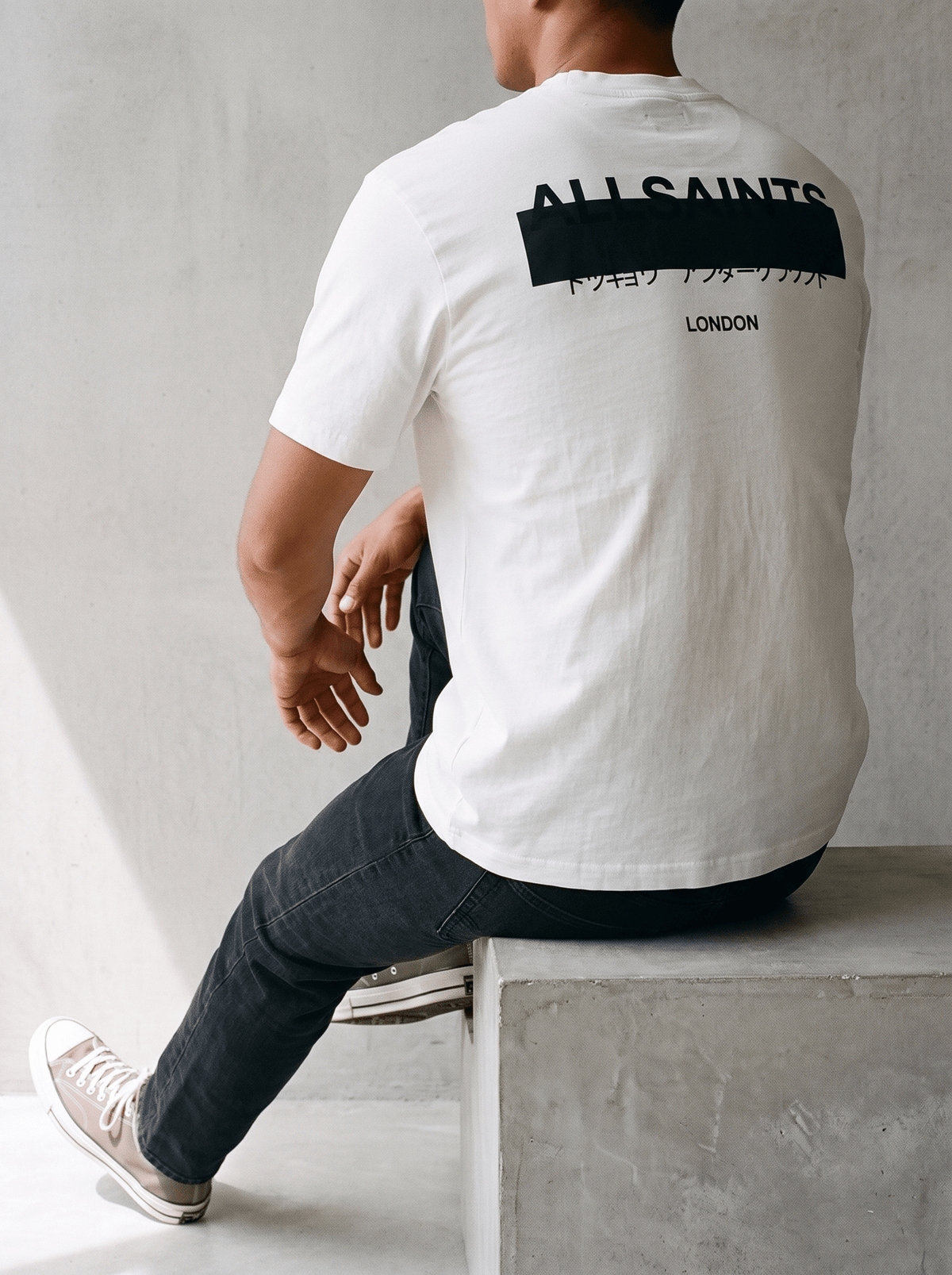 Playera AllSaints - Boxroom