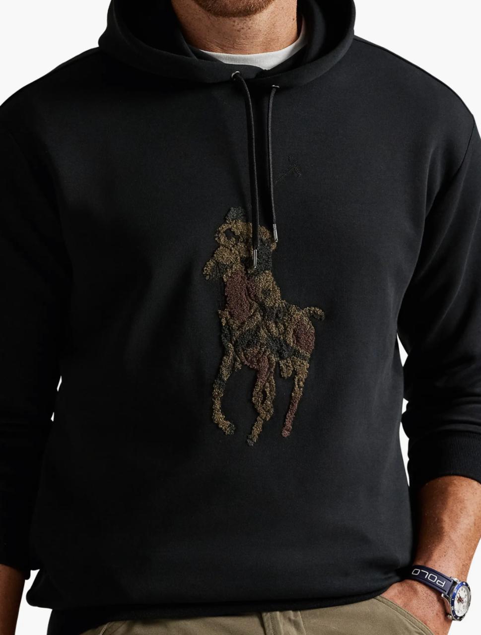 Sudadera Ralph Lauren camo logo