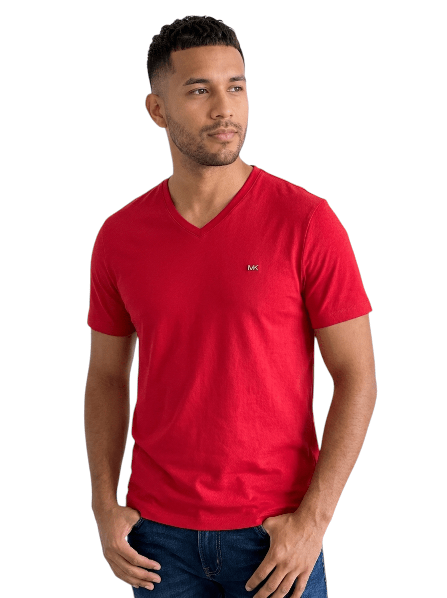 Playera cuello tipo V Michael Kors - Boxroom