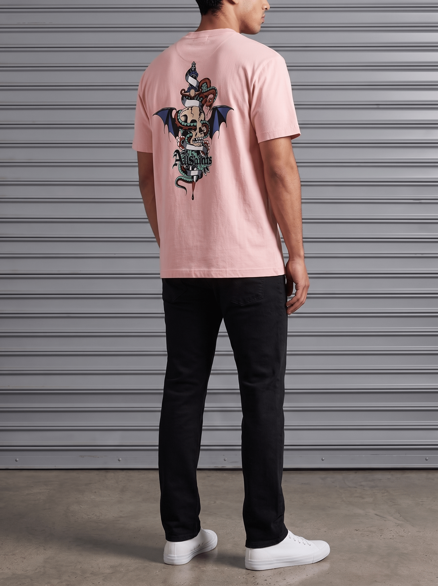 Playera AllSaints - Boxroom
