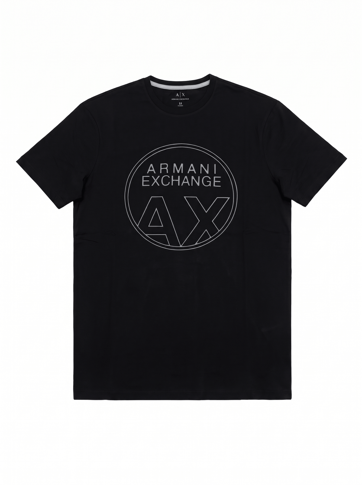 Playera Armani Exchange (negra) - frente