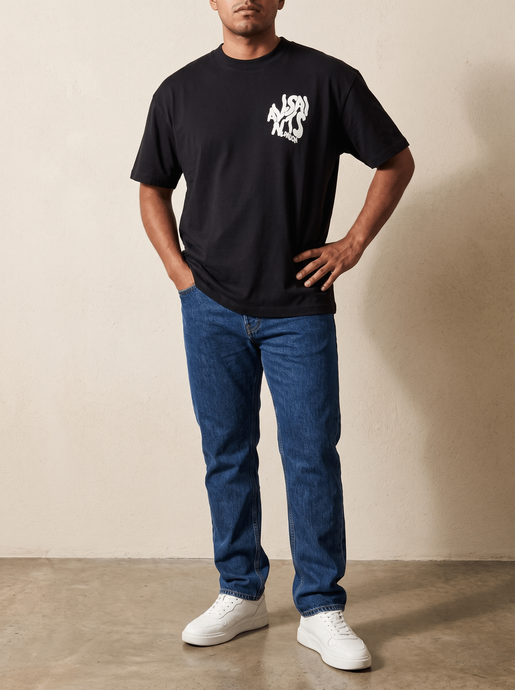Playera AllSaints - Boxroom