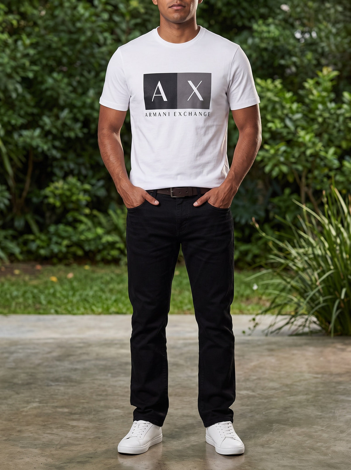 Playera de cuello redondo Armani Exchange - Boxroom