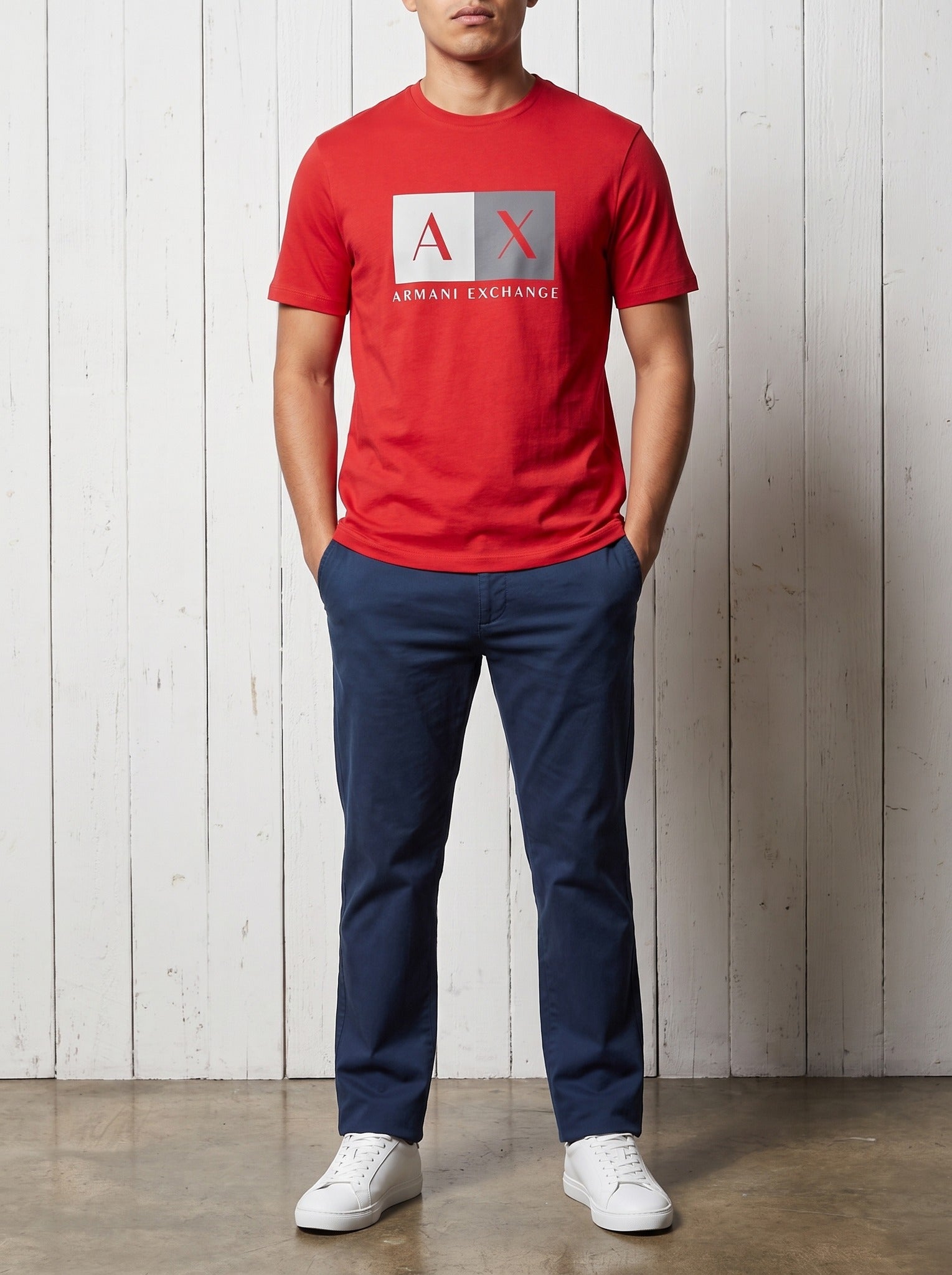 Playera de cuello redondo Armani Exchange - Boxroom