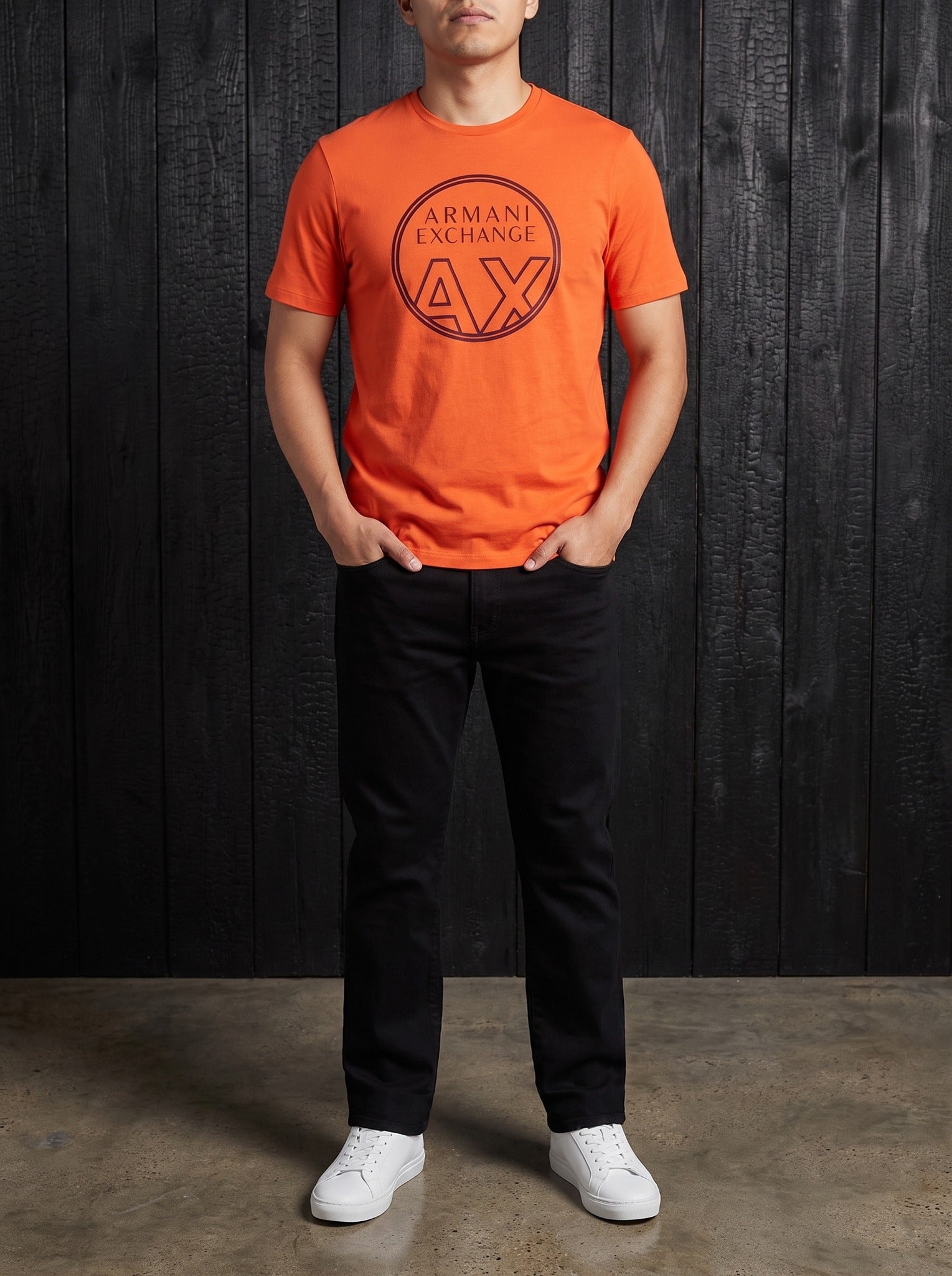 Playera de cuello redondo Armani Exchange - Boxroom