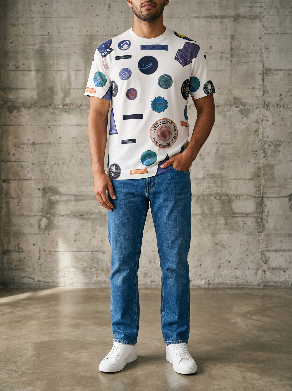 Playera de cuello redondo Emporio Armani - Boxroom
