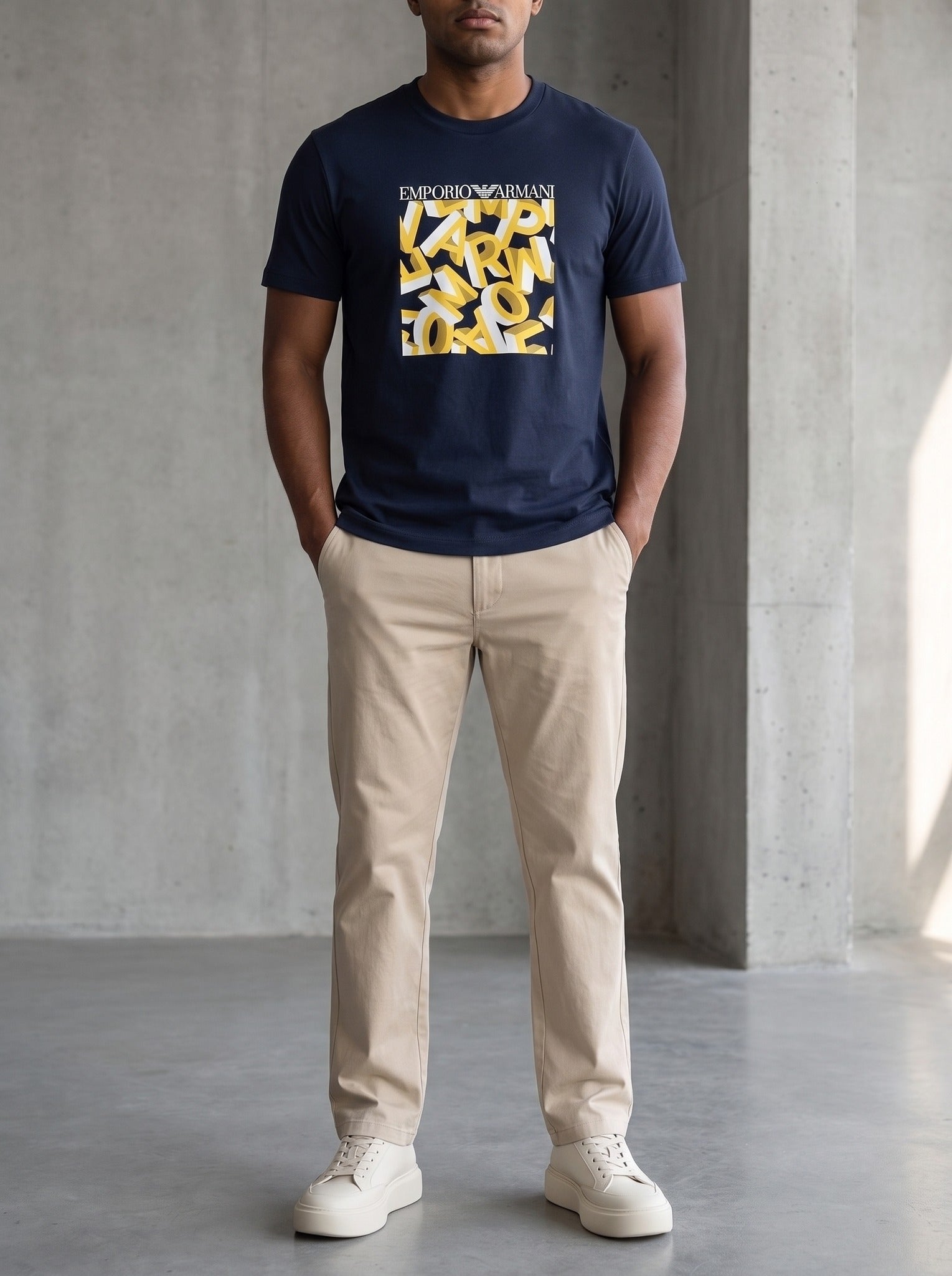PLayera de cuello redondo Emporio Armani - Boxroom