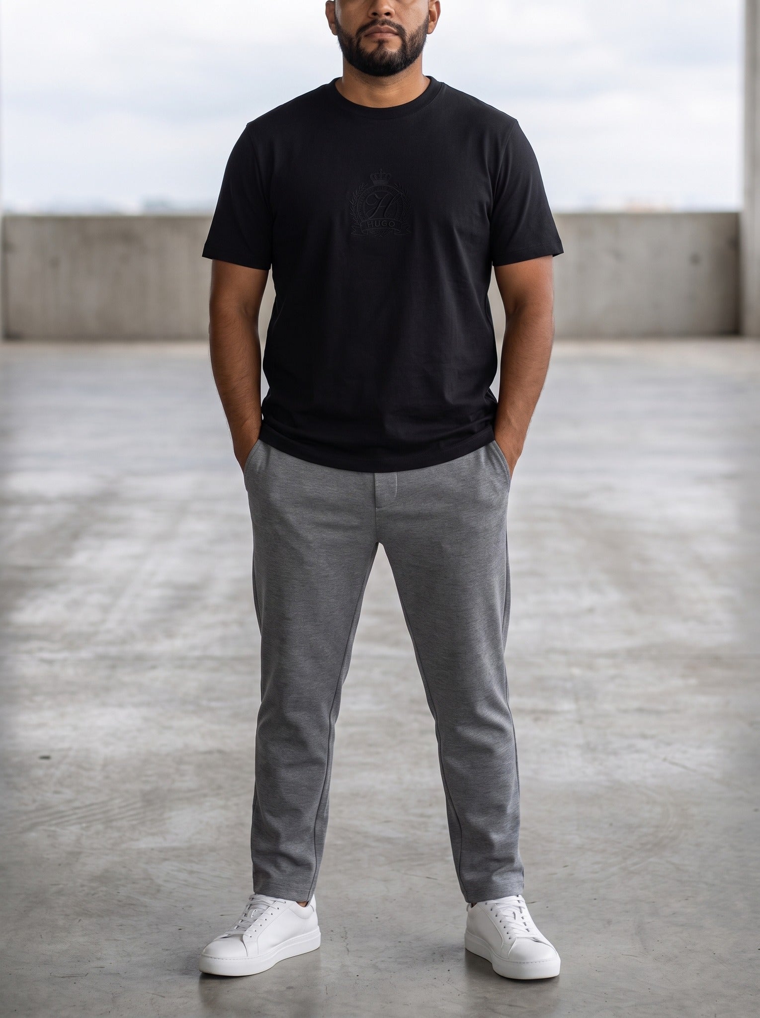Playera de cuello redondo Hugo - Boxroom