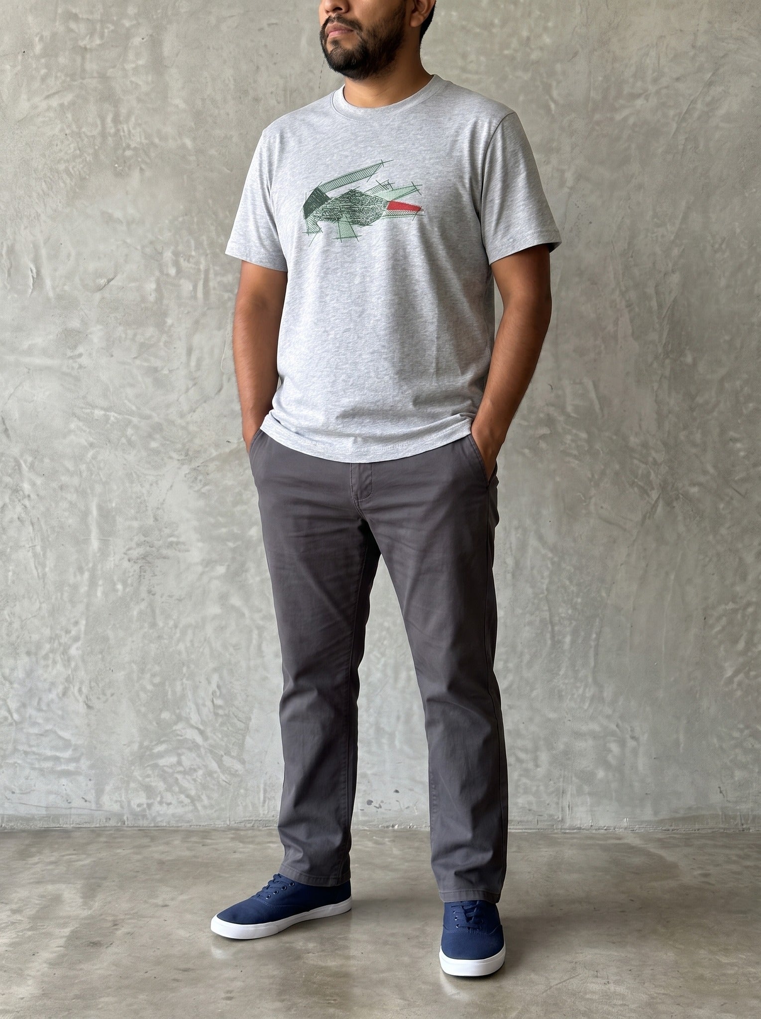 Playera de cuello redondo Lacoste - Boxroom