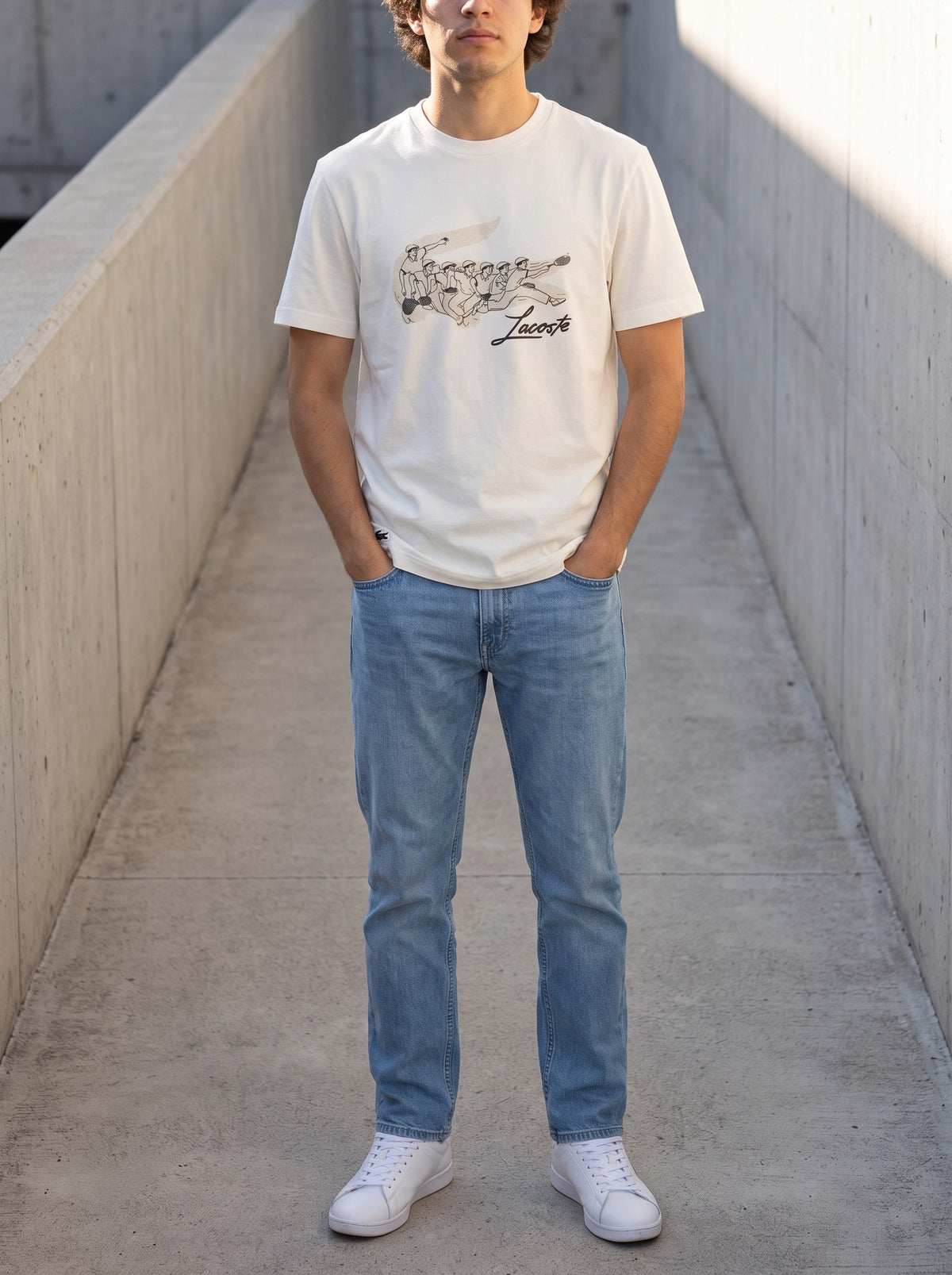 Playera de cuello redondo Lacoste - Boxroom