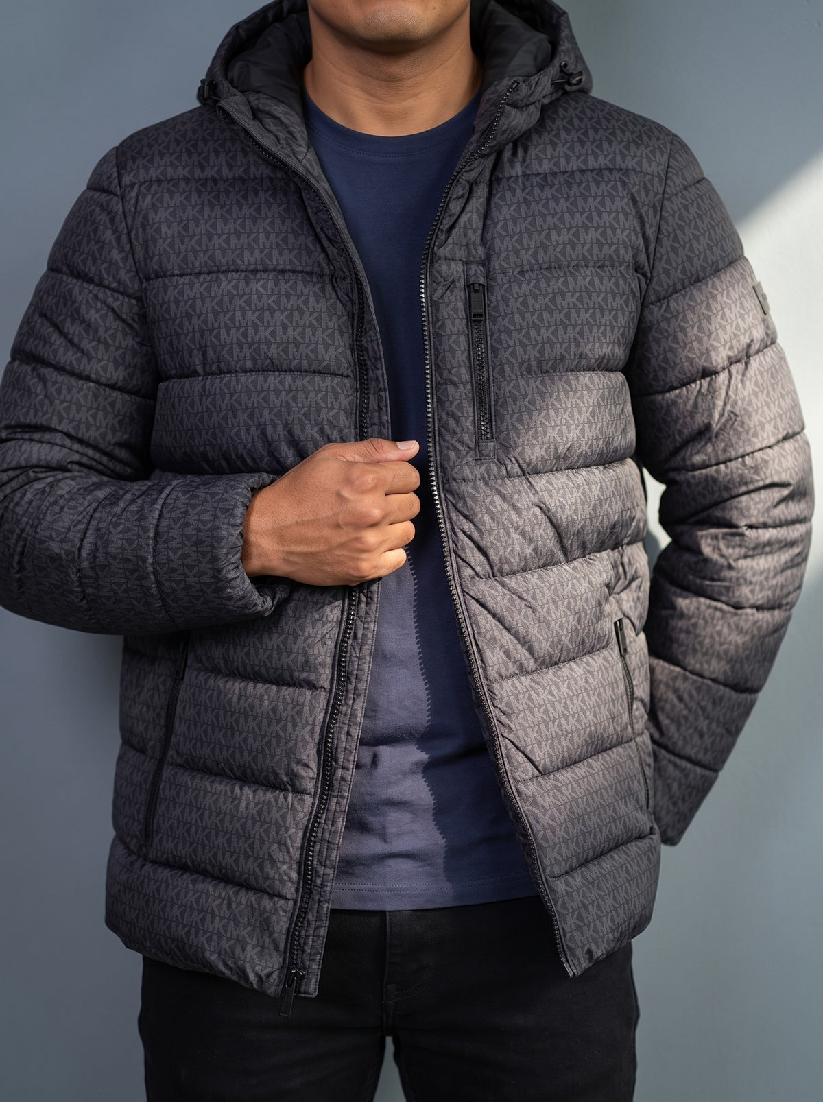 Chamarra MK Monograma Reversible - Boxroom
