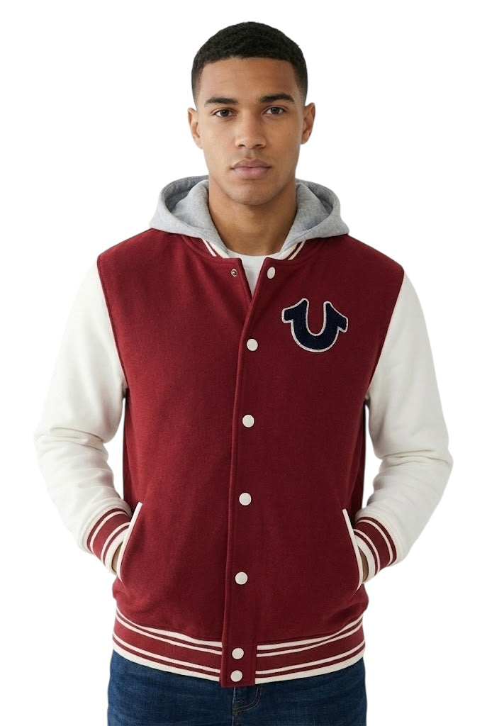 TRUE RELIGION Chamarra universitaria