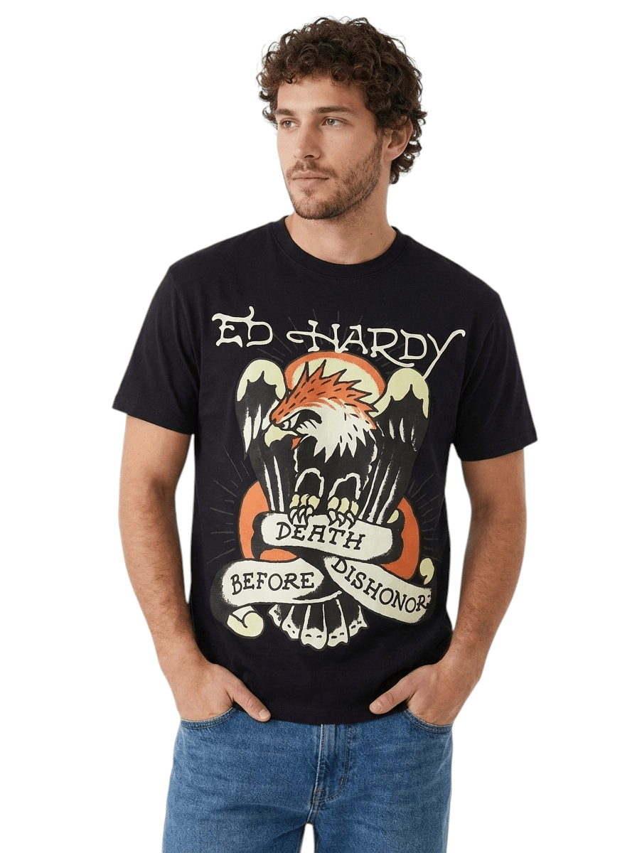 Playera de cuello redondo Ed Hardy - Boxroom
