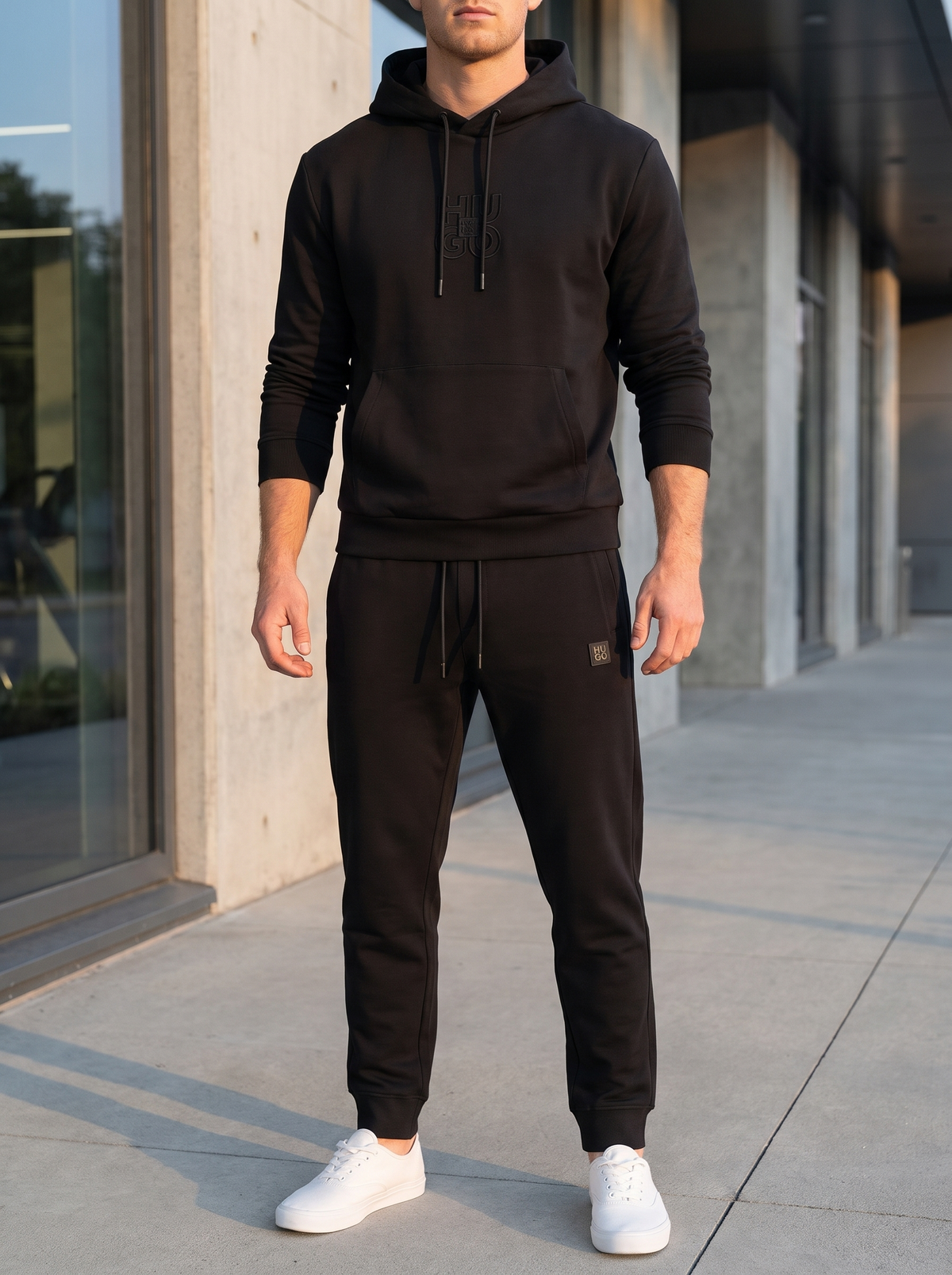 Conjunto HUGO (sudadera + pants) - modelo 1