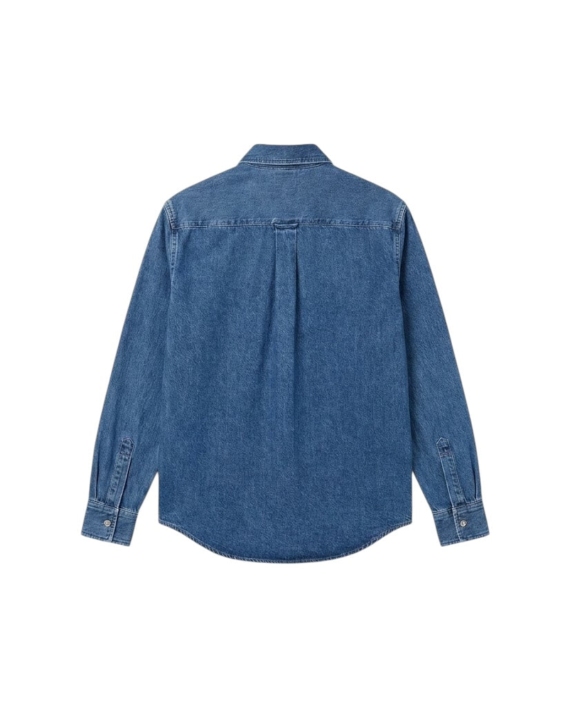 AMI Paris Camisa con logo bordado