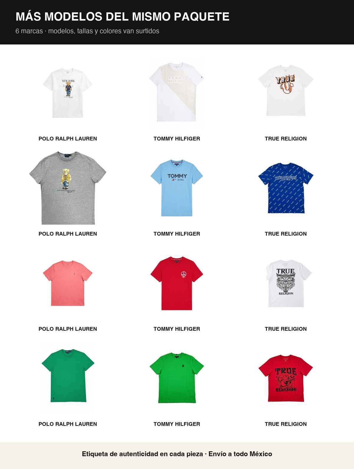 Paquete Mayoreo · Mixto — 2 pantalones + 3 playeras - Boxroom