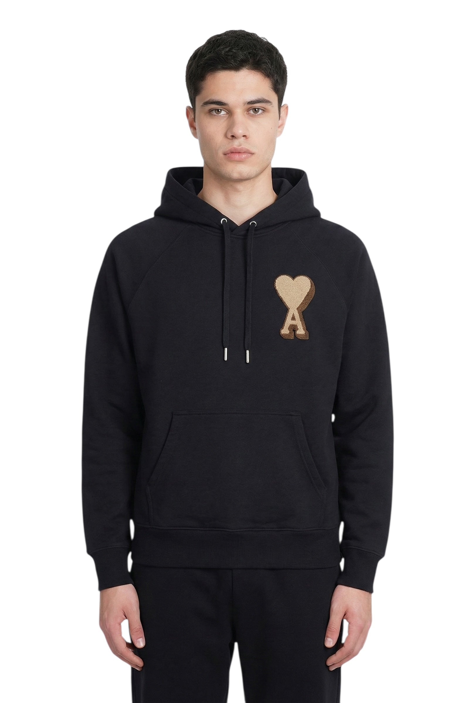 AMI Hoodie Logo Bordado