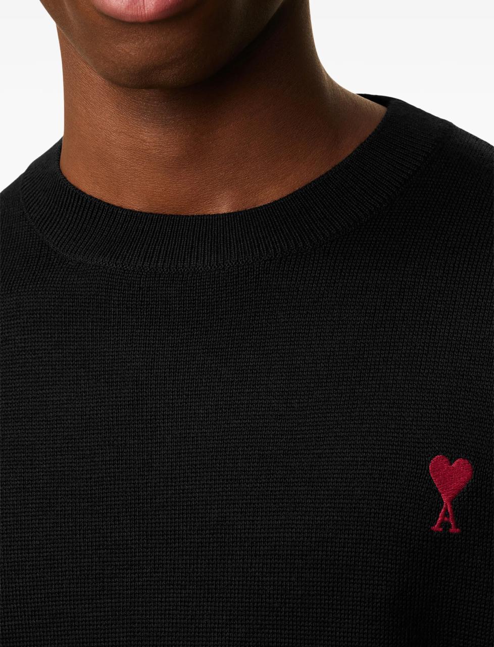 AMI Suéter con logo bordado