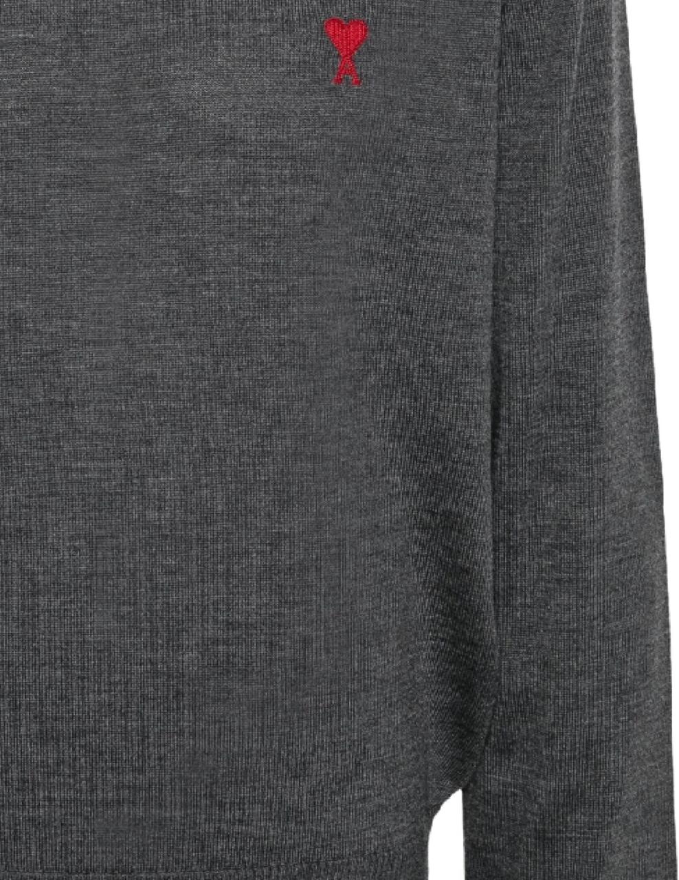 AMI Suéter con logo bordado