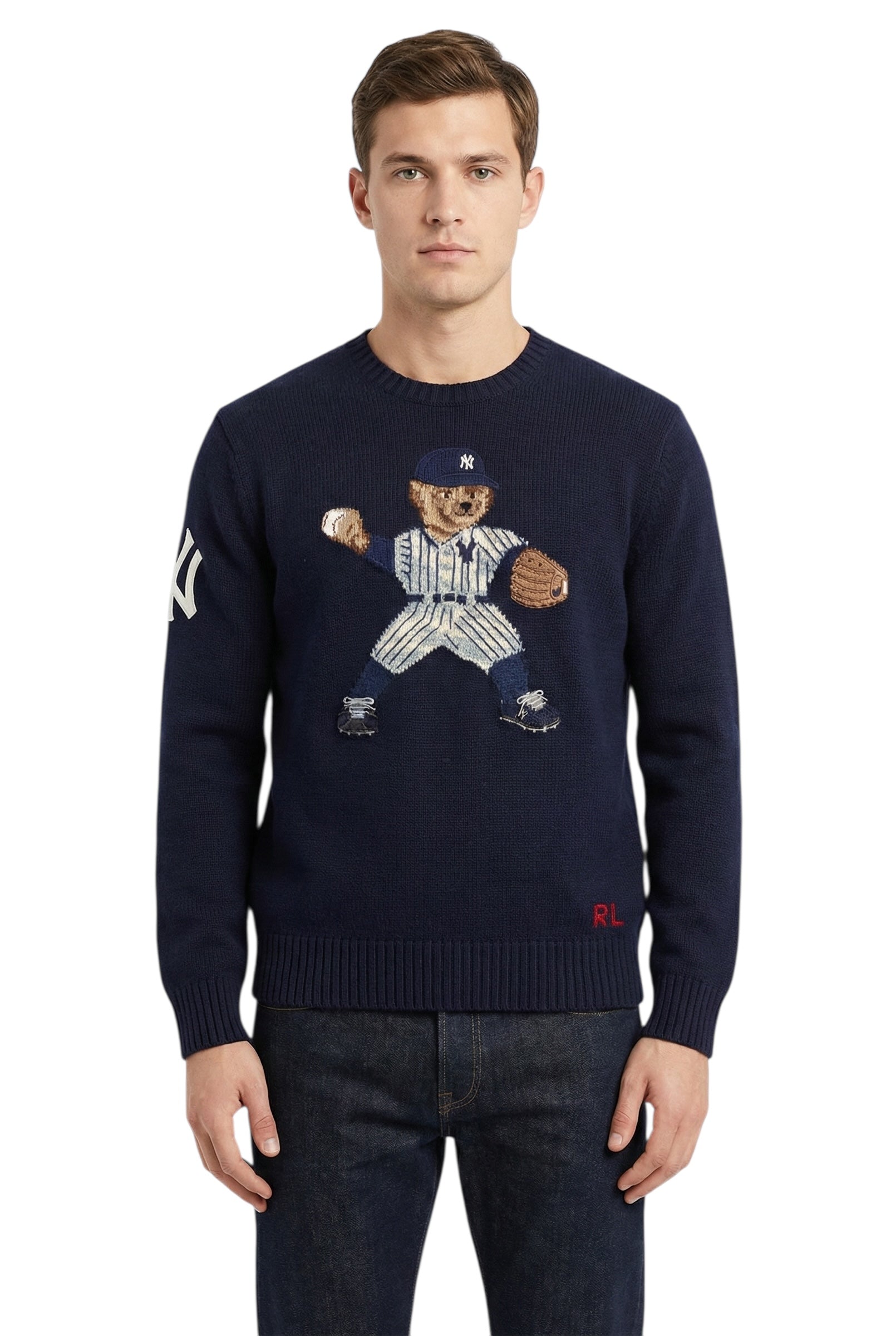 Sueter Polo Bear by Ralph Lauren New York Yankees