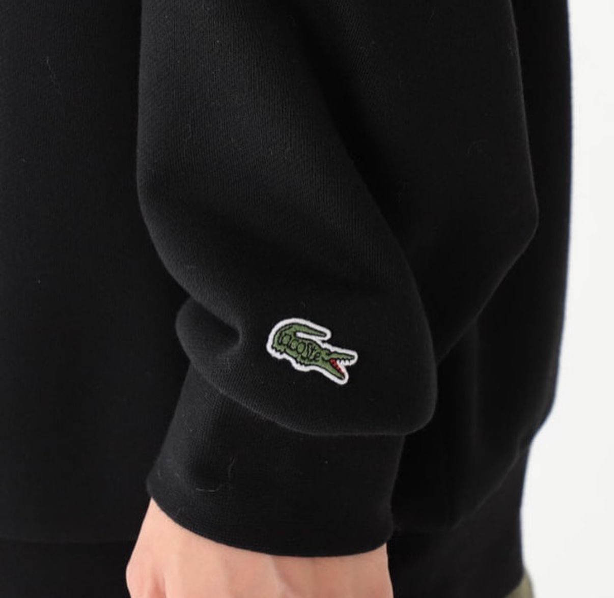 Lacoste Hoodie logo bordado