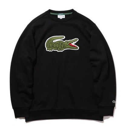 SUDADERA LACOSTE CON PARCHE DEL LOGO