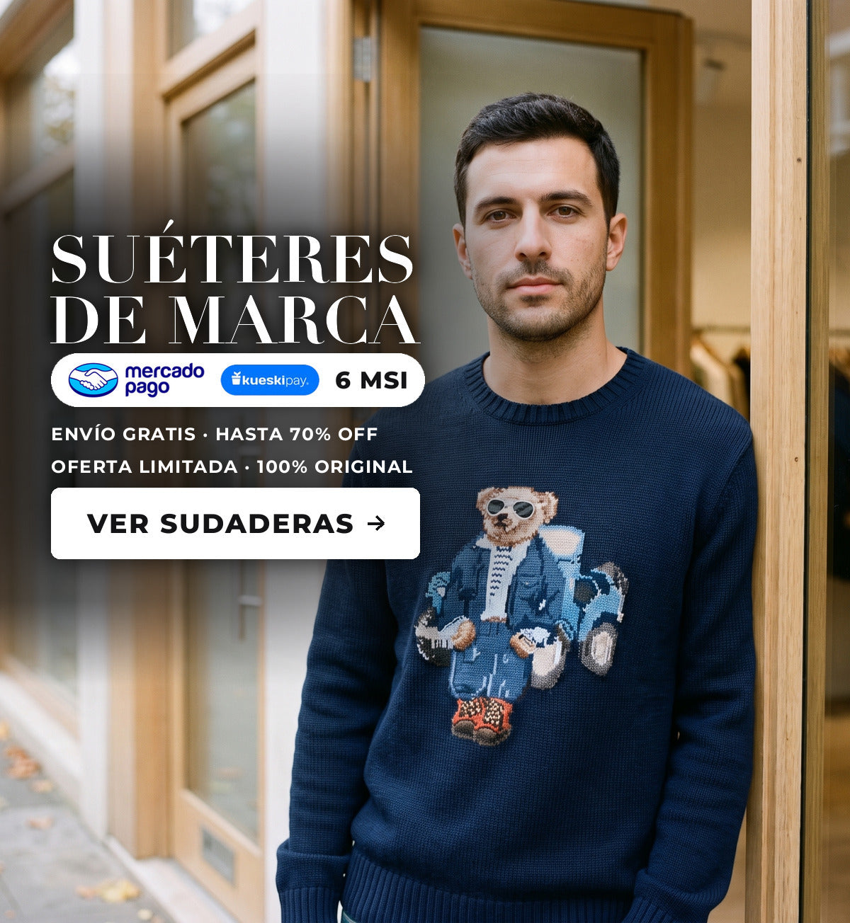 Sudaderas de marca desde 650 pesos, 100% originales