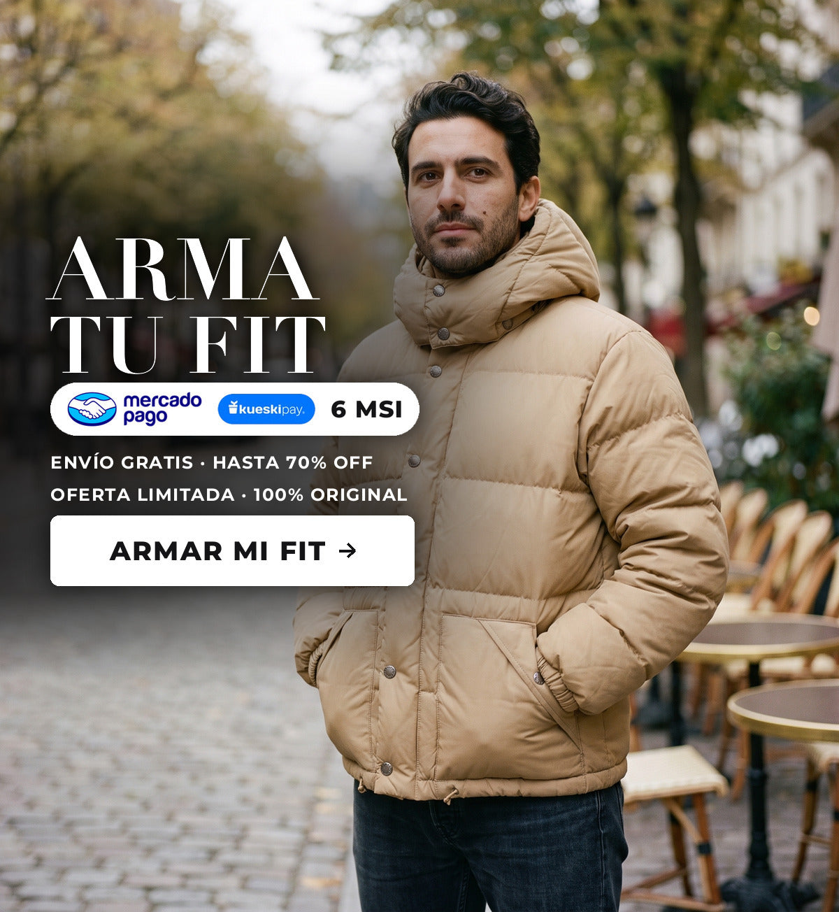Arma tu fit original: playeras desde 600 pesos y jeans desde 990 pesos