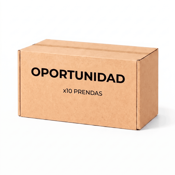 Paquete Mayoreo · 10 playeras de oportunidad — $490 c/u