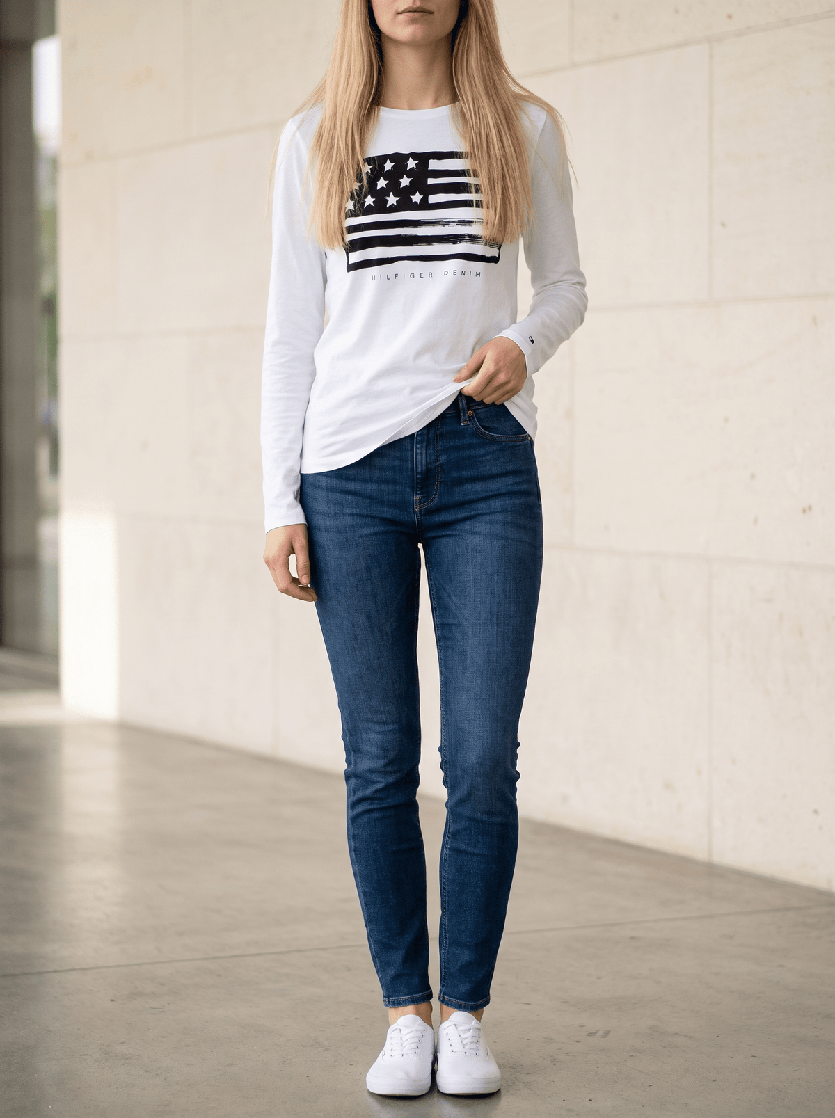 Playera Manga Larga Tommy Hilfiger - Boxroom