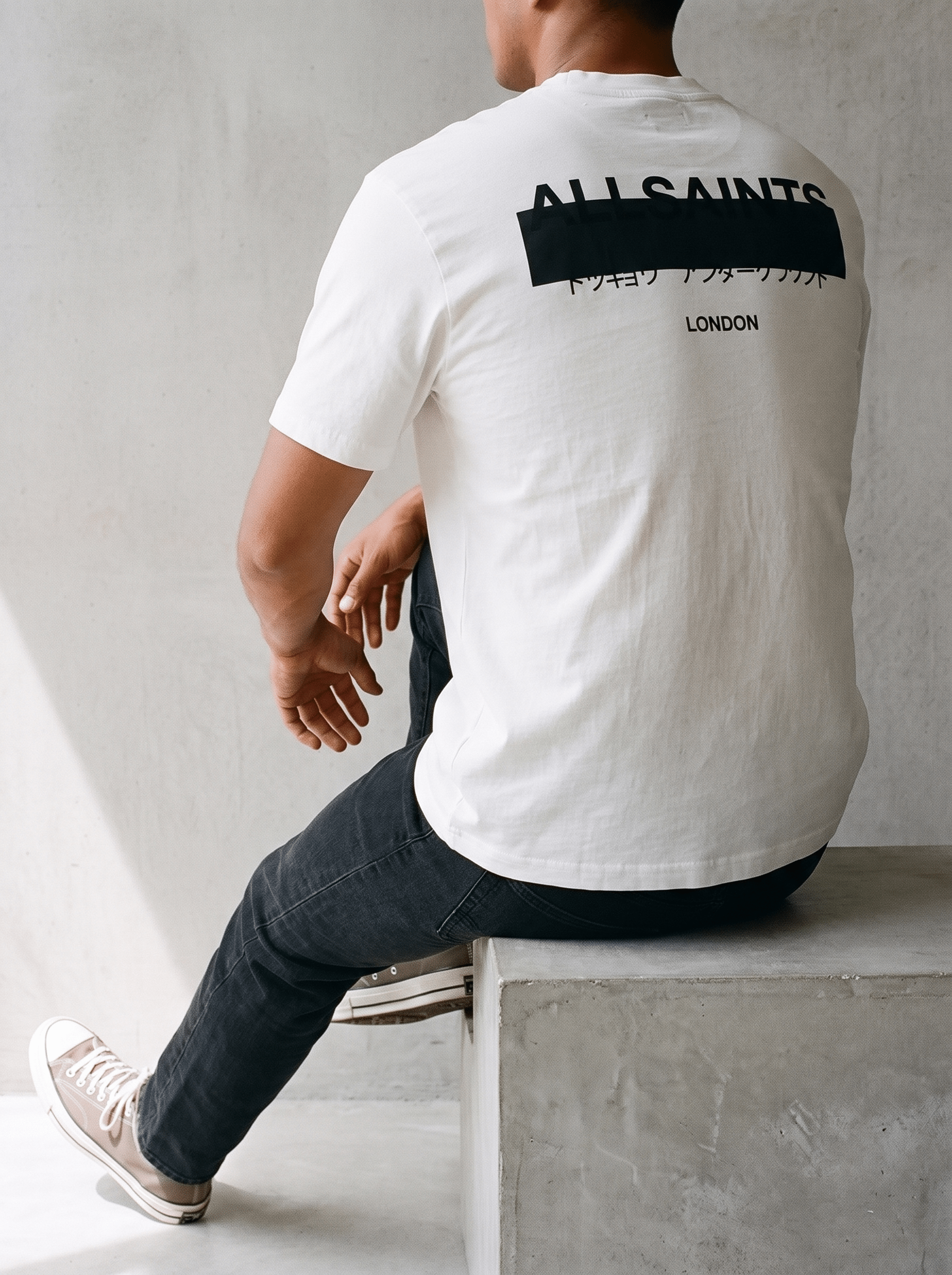 Playera AllSaints - Boxroom