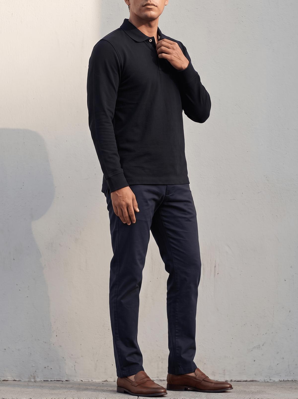 Polo Manga Larga Brooks Brothers - Boxroom