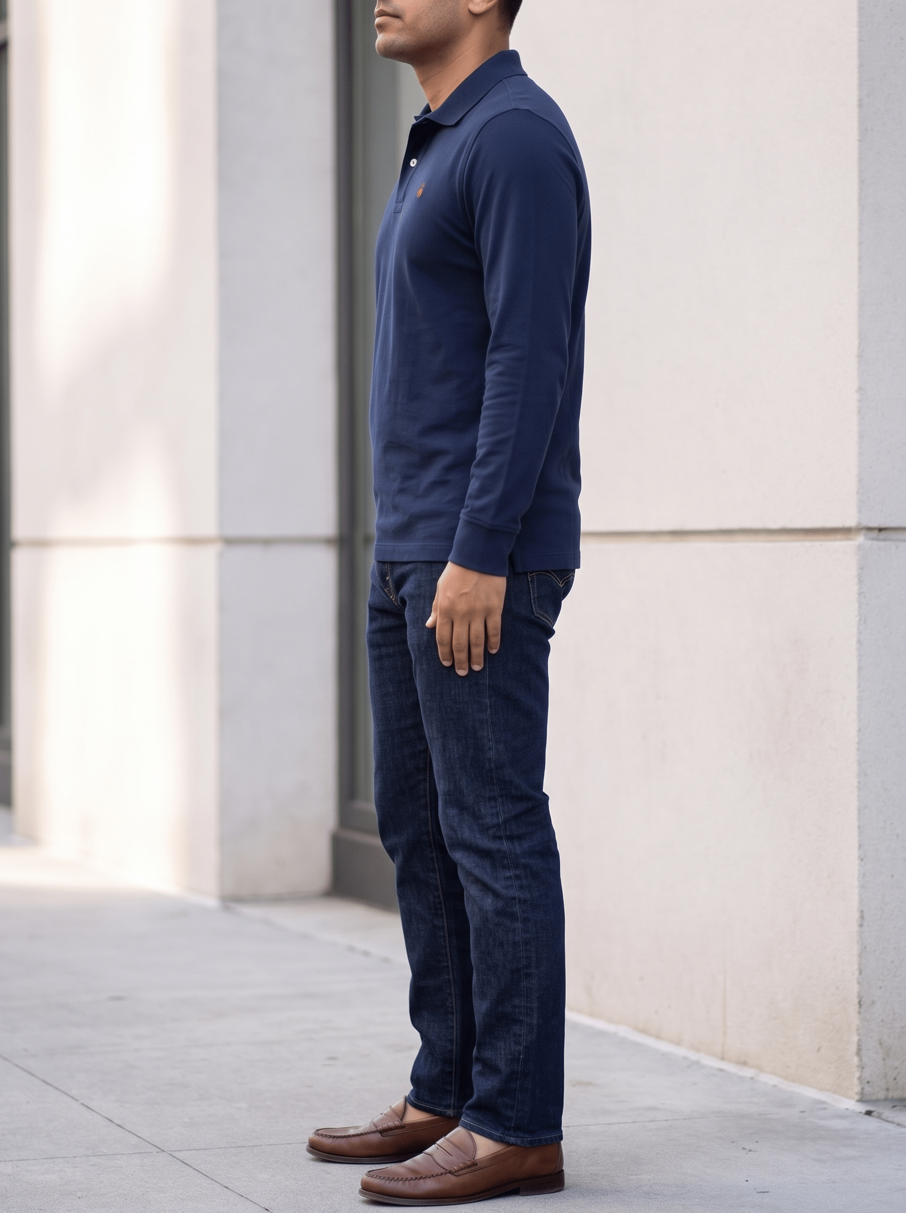 Polo Manga Larga Brooks Brothers - Boxroom