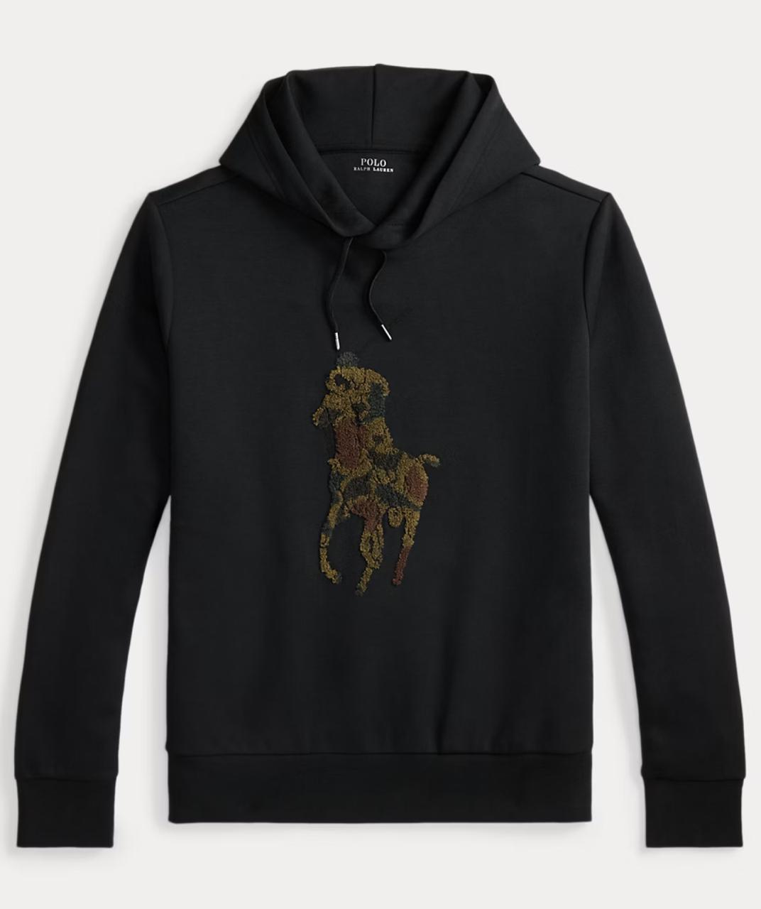 Sudadera Ralph Lauren camo logo
