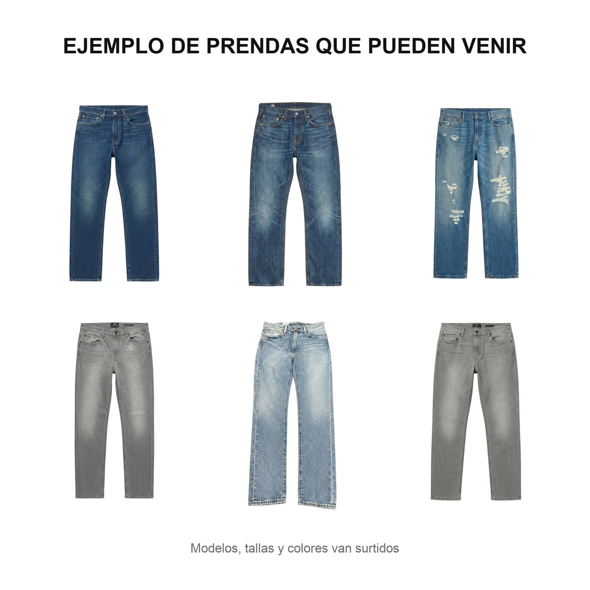 Paquete Mayoreo · 20 pantalones varias marcas — $700 c/u - Boxroom